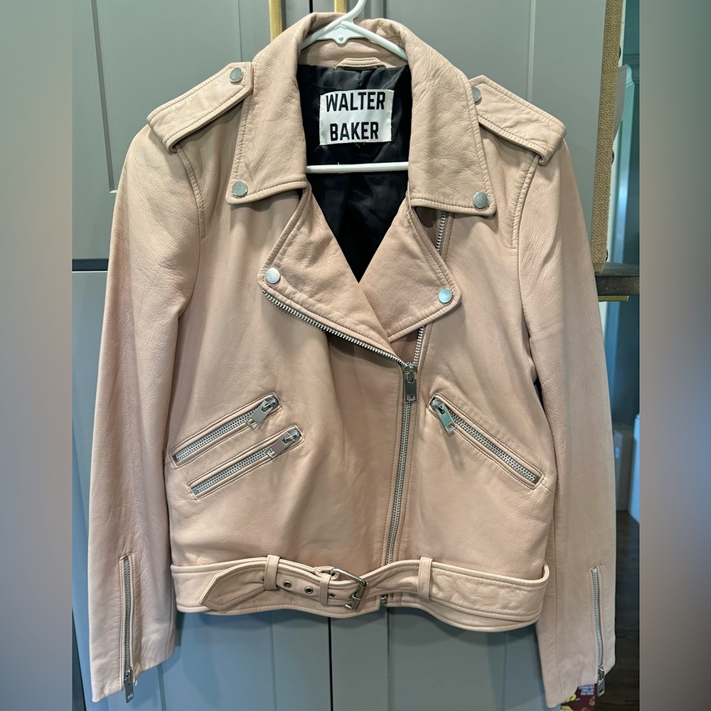 Walter Baker Allison Leather Moto Jacket